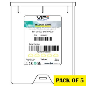 Ink Cartridge Y (Yellow) MOQ Pack VP500/VP600