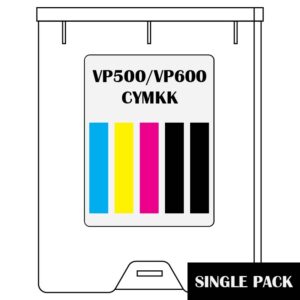 Ink Cartridge CYMKK Set MOQ Pack VP500/VP600